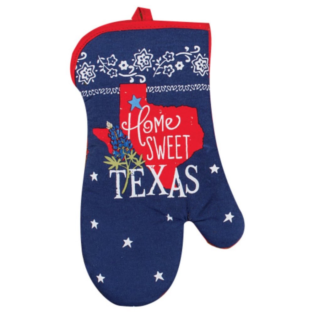 Kay Dee Designs: "Home Sweet TEXAS" Kitchen Oven Mitt 8" x 13" Cotton NEW